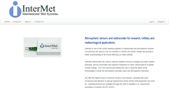 Desktop Screenshot of intermetsystems.com