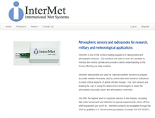 Tablet Screenshot of intermetsystems.com